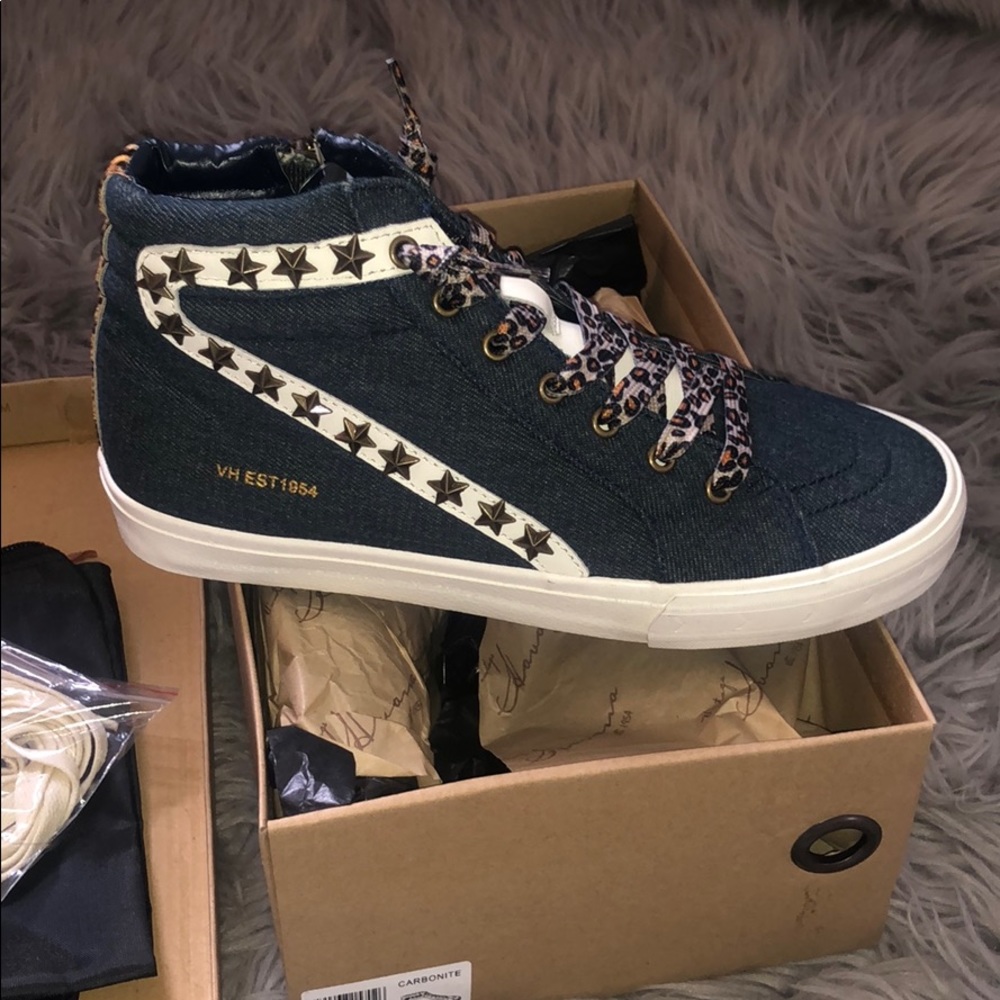 Vintage havana denim hightops!